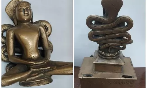 Andhra Pradesh: Jain Tirthankar inscription brought back from US