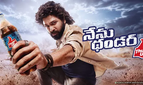 Pushpa 2 Actor Allu Arjun Joins Thunderverse in Thums Up Campaign