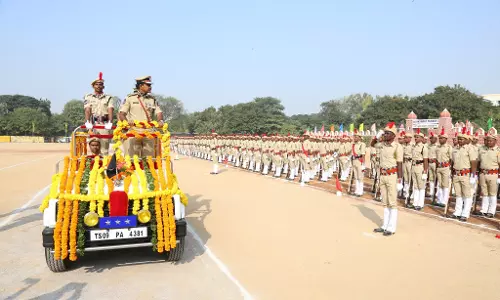 Hyderabad and Cyberabad commissionerates organise passing out parade Hyderabad and Cyberabad commissionerates organise passing out parade