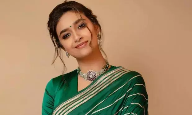 Keerthy Suresh Out of Yellamma to Focus on a Commercial Role?