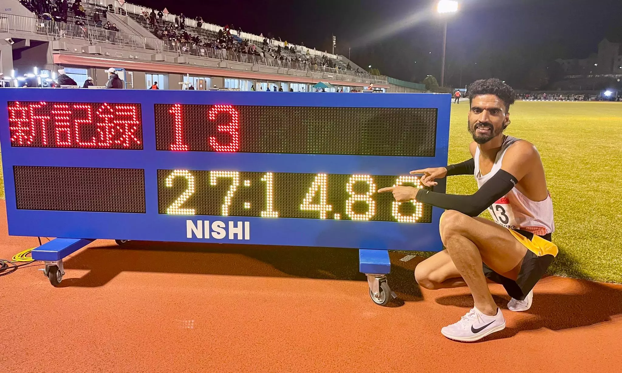 Asian Games medallist Gulveer Singh betters own NR in 10,000 m in Japan event Asian Games medallist Gulveer Singh betters own NR in 10,000 m in Japan event