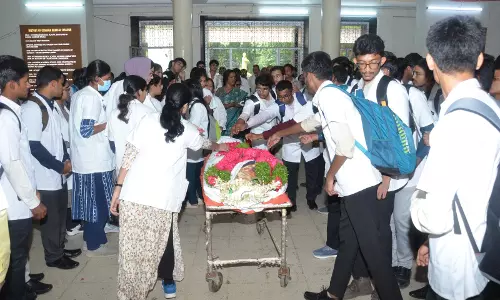 Two Elderly Women Donate Their Bodies to Osmania Medical College Two Elderly Women Donate Their Bodies to Osmania Medical College
