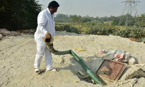 Bapu Ghat: Hotspot for waste disposal