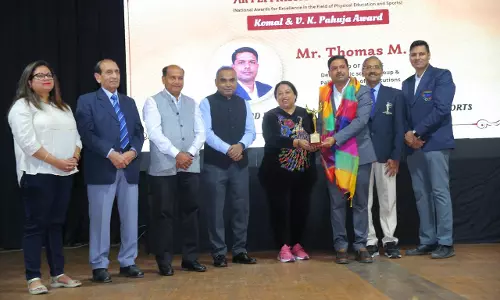 Thomas M.A. Wins National Award for Excellence in Physical Education & Sports