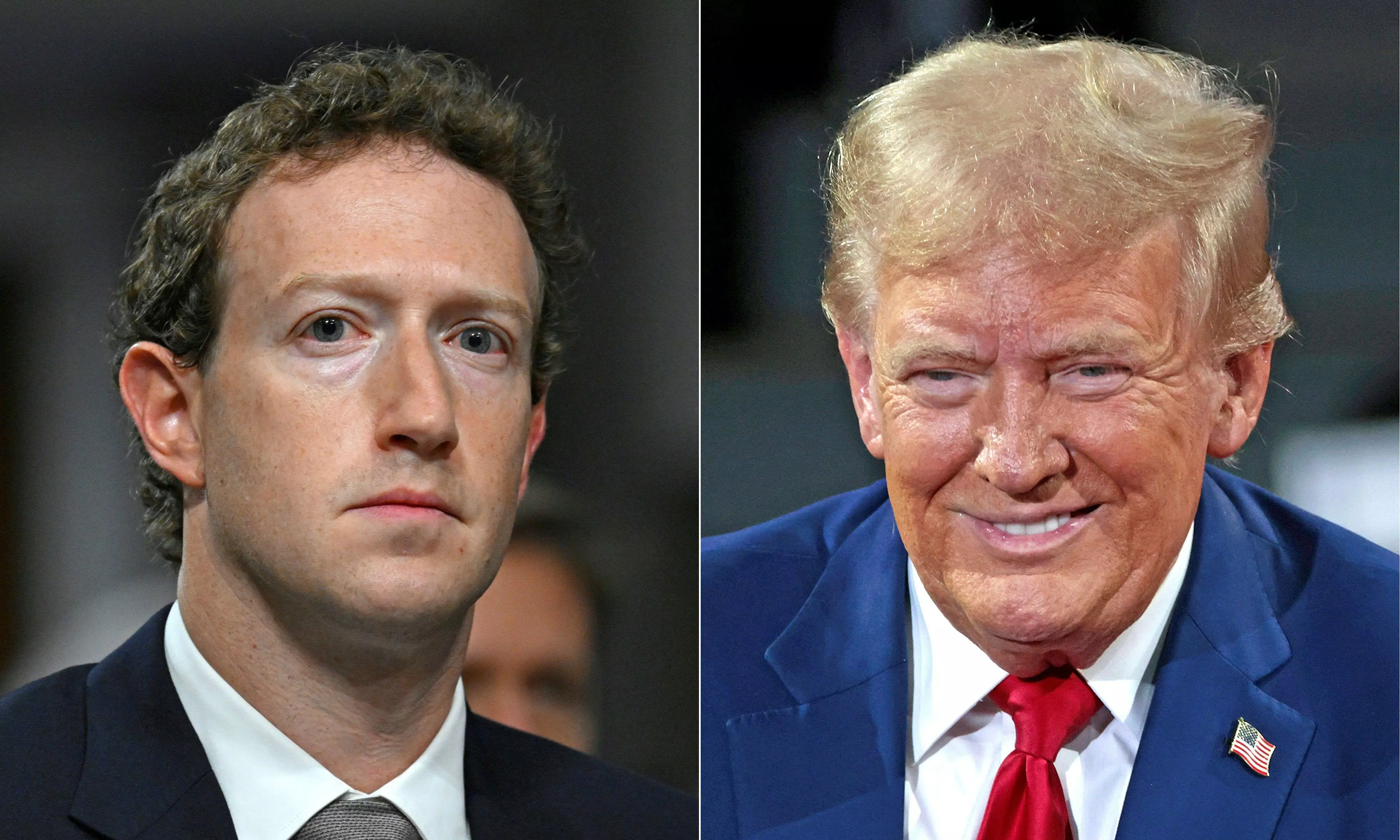 Zuckerberg dines with Trump in Mar-a-Lago Zuckerberg dines with Trump in Mar-a-Lago