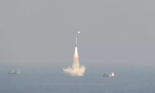 India tests K-4 nuclear-capable ballistic missile from INS Arighaat