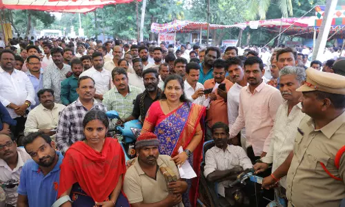 Roads without potholes will be constructed in AP: HM Anitha