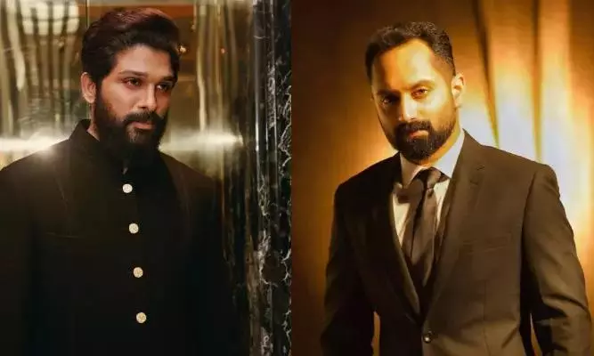 Allu Arjun on Why Fahadh Faasil didnt attend Pushpa 2 Promotions Allu Arjun on Why Fahadh Faasil didnt attend Pushpa 2 Promotions