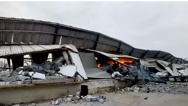 10k bales of cotton gutted in fire mishap