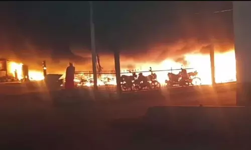 Hyderabad: Two Major Fires Cause Lakhs in Damage, No Casualties