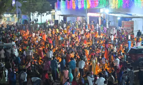 Kala Bhairava in unique form attracts devotees, celebrities