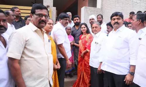 Bandaru Sravani Sri Distributes Pensions Under NTR Bharosa Programme Bandaru Sravani Sri Distributes Pensions Under NTR Bharosa Programme