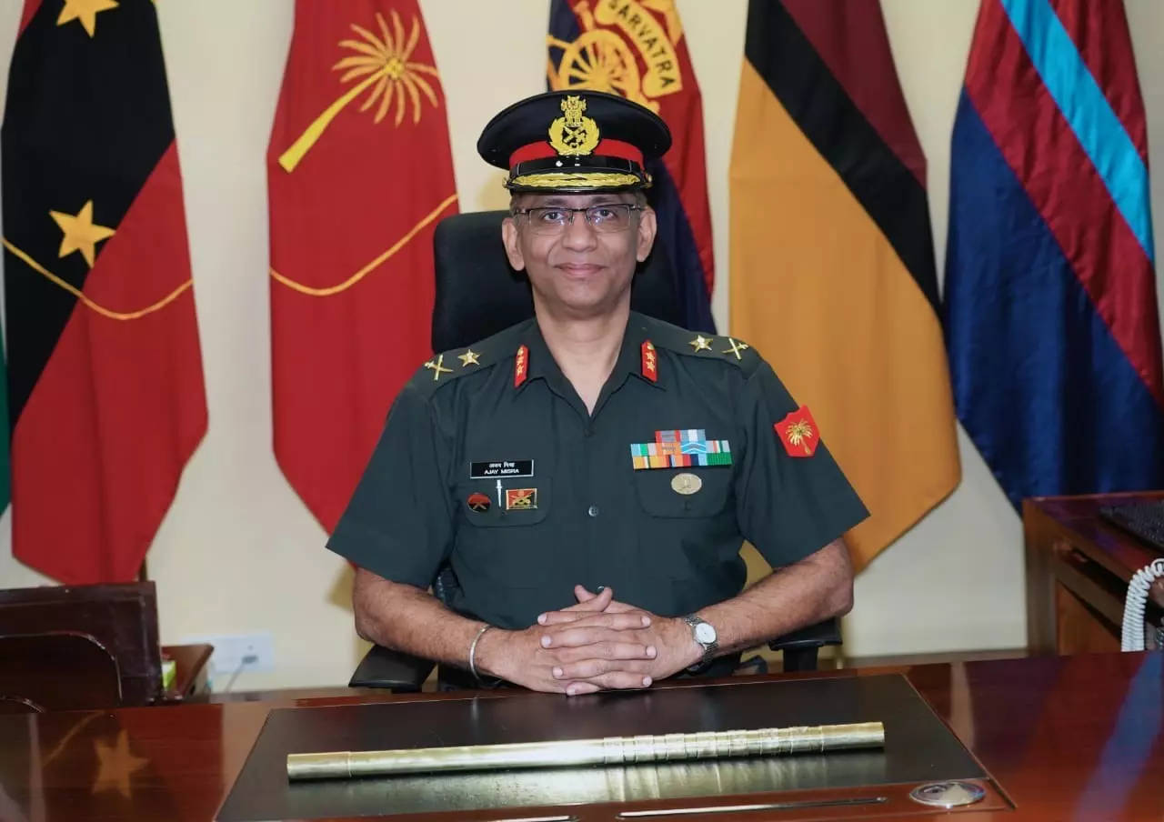 Major General Ajay Misra Takes Charge as GOC of TASA Major General Ajay Misra Takes Charge as GOC of TASA