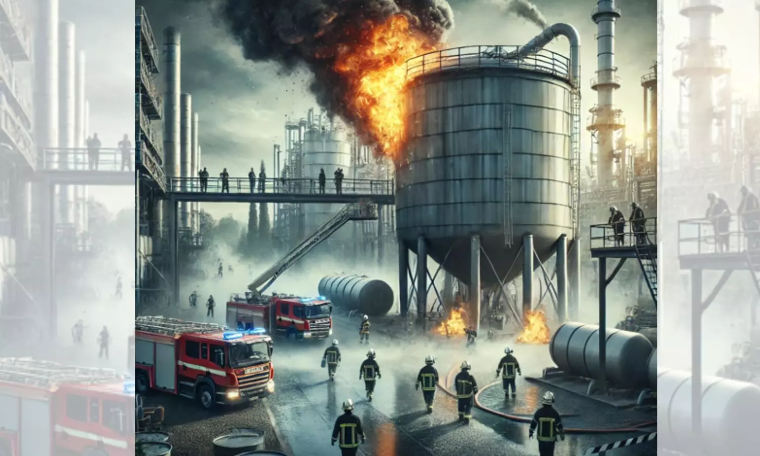 Four workers killed in storage tank explosion at Gujarat industrial unit Four workers killed in storage tank explosion at Gujarat industrial unit