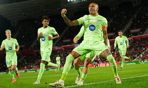 La Liga: Barcelona hit five as they return to winning ways at Mallorca La Liga: Barcelona hit five as they return to winning ways at Mallorca