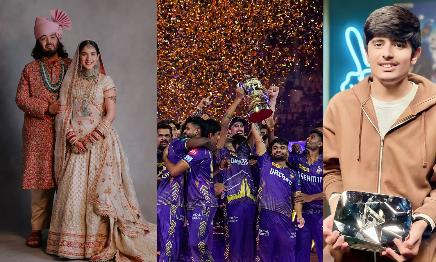 Anant-Radhika wedding, IPL, moye moye & Ajju Bhai most trending topics in YouTube 2024 wrap-up Anant-Radhika wedding, IPL, moye moye & Ajju Bhai most trending topics in YouTube 2024 wrap-up