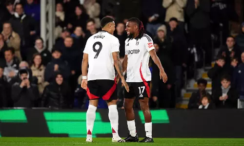Iwobi scores twice for Fulham in 3-1 win over Brighton in Premier League
