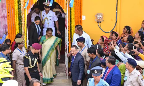 President Murmu visits birthplace, says its not village but family