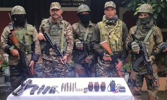 Eight Militants Arrested in Manipur by Security Forces