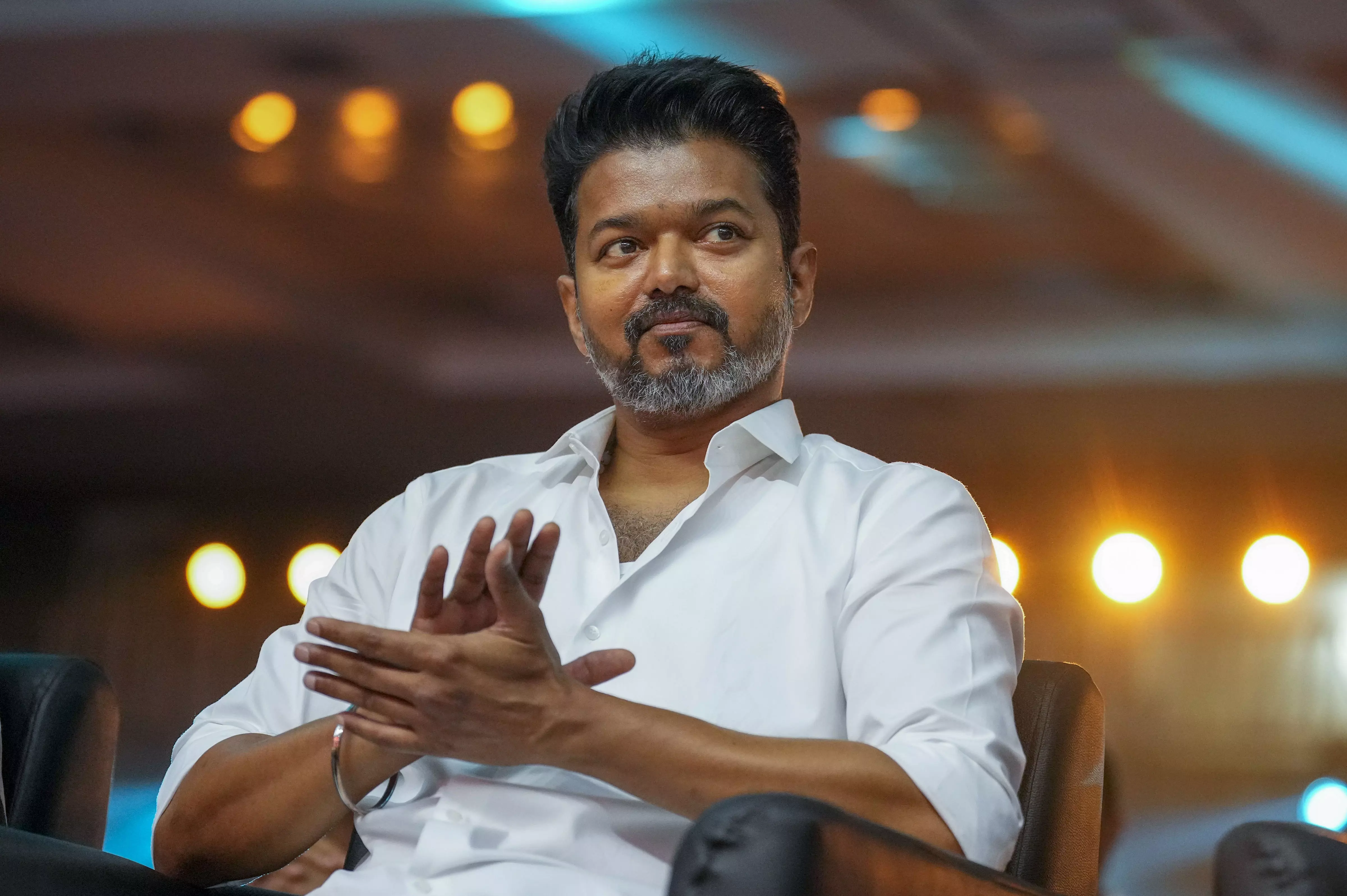 VCK leader under pressure to skip Ambedkar book launch: Vijay VCK leader under pressure to skip Ambedkar book launch: Vijay