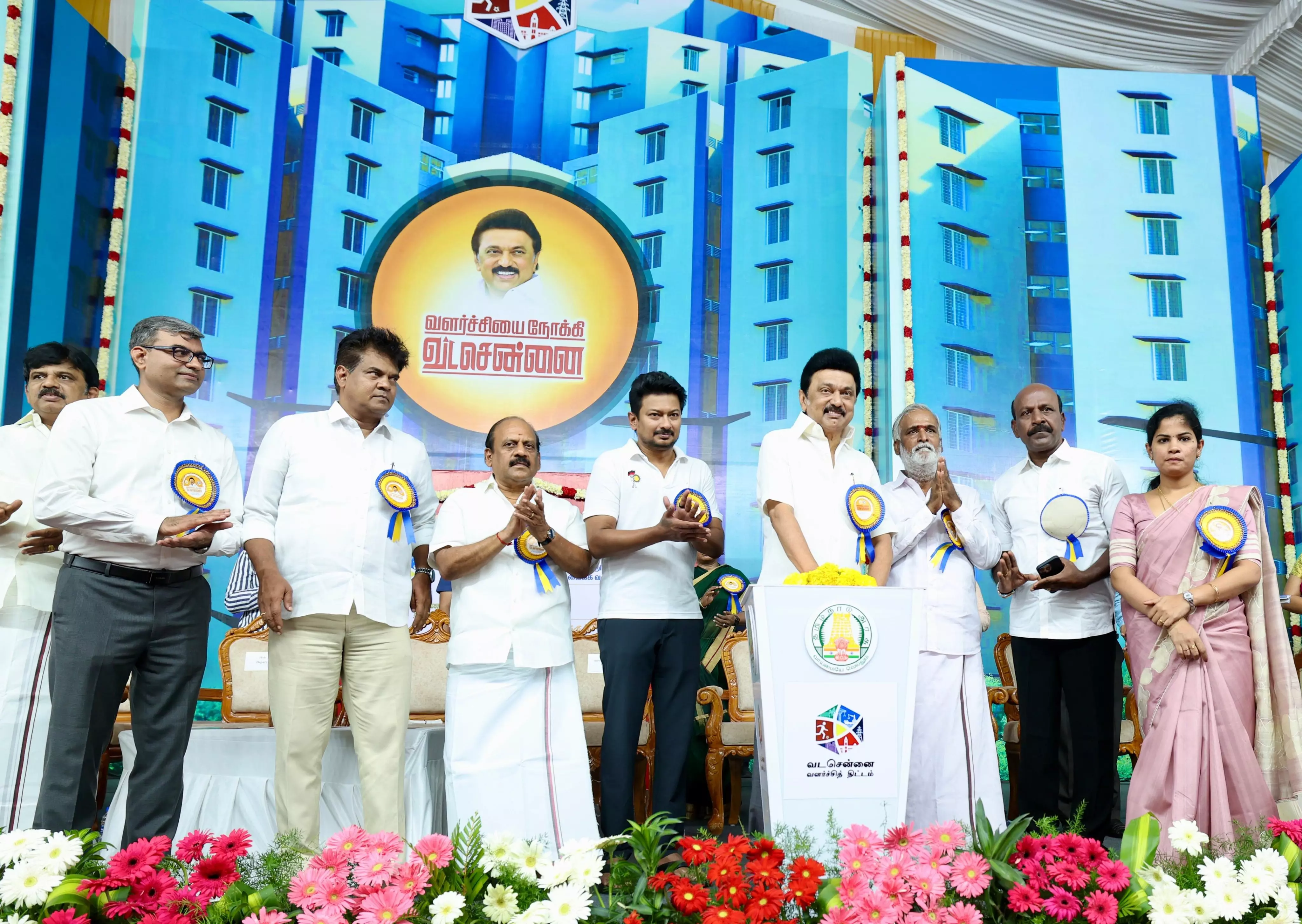 Tamil Nadu: CM Stalin, Dy CM inaugurate three CMDA projects Tamil Nadu: CM Stalin, Dy CM inaugurate three CMDA projects