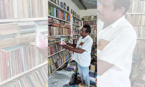 Telangana: Suryapet Teacher Builds 50,000 Book Library Telangana: Suryapet Teacher Builds 50,000 Book Library