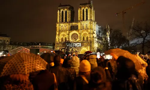 Famed Notre Dame Cathedral in Paris reopens to great fanfare