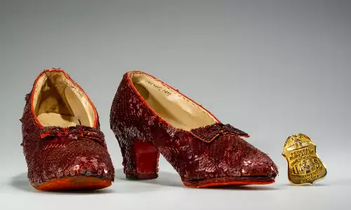 Stolen Ruby Slippers from The Wizard of Oz Auctioned for $28 Million