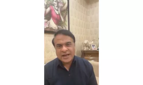 Himanta performs bhumi pujan for 12.2-km bridge over Brahmaputra Himanta performs bhumi pujan for 12.2-km bridge over Brahmaputra