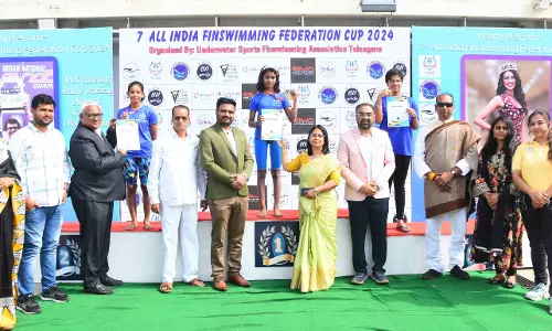 Telangana Hosts First Finswimming National Event