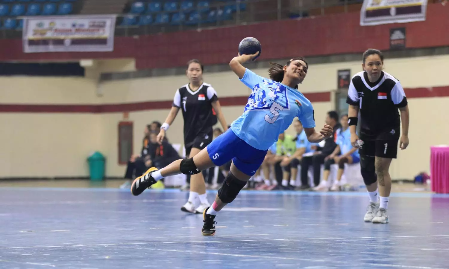 India Defeat Singapore, Eye Best-Ever Finish at Asian Women’s Handball Championship