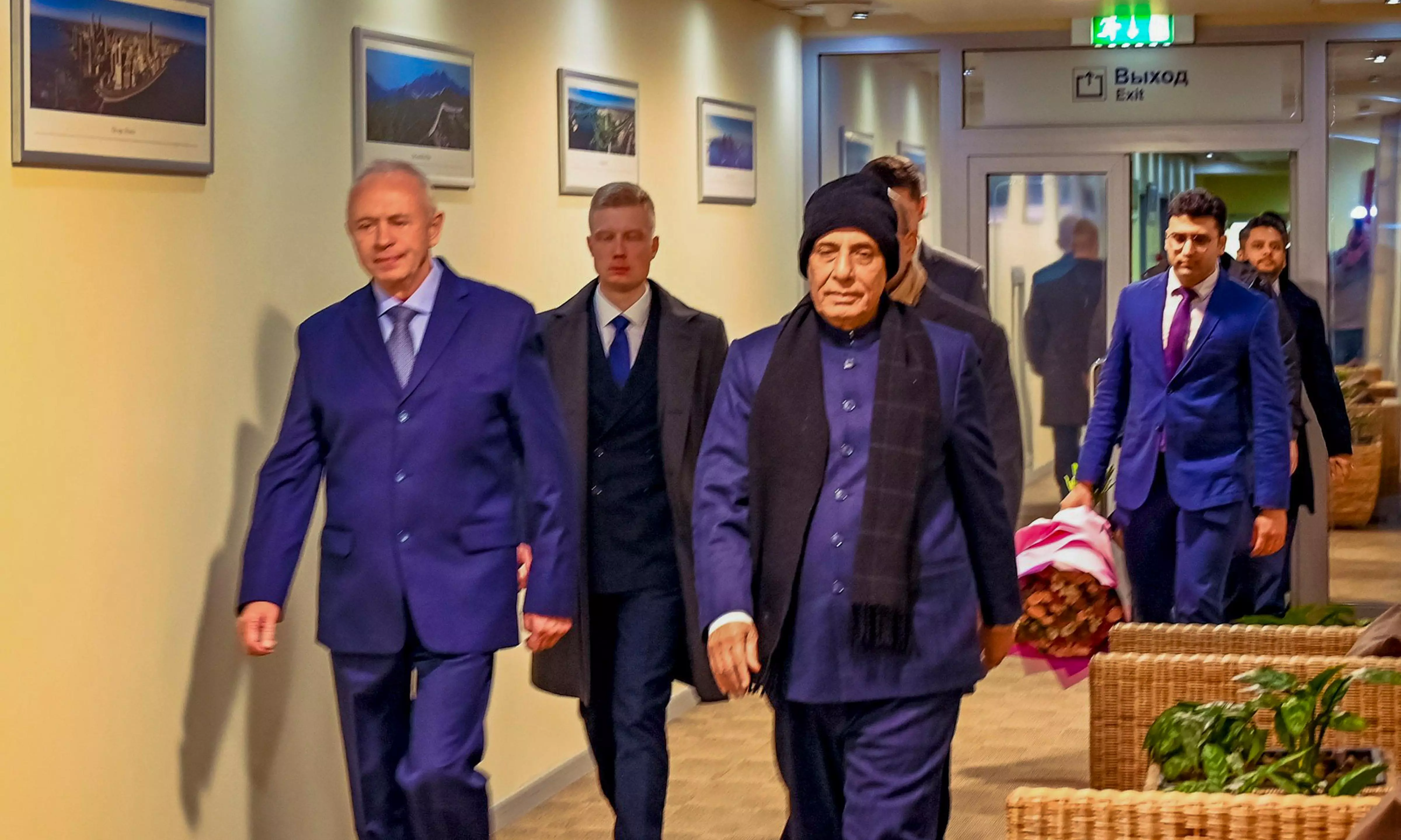 Rajnath Singh in Moscow, to hold talks with Putin Rajnath Singh in Moscow, to hold talks with Putin