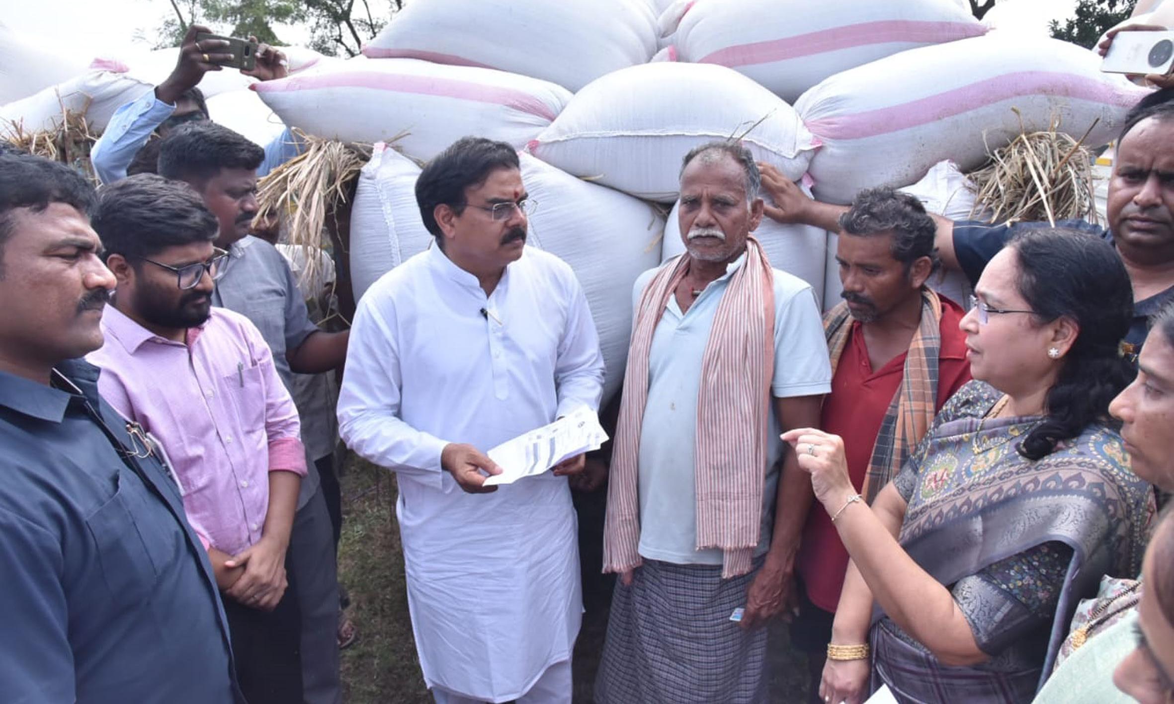 Pds Rice Photo 483 tonnes PDS rice seized in Vizag