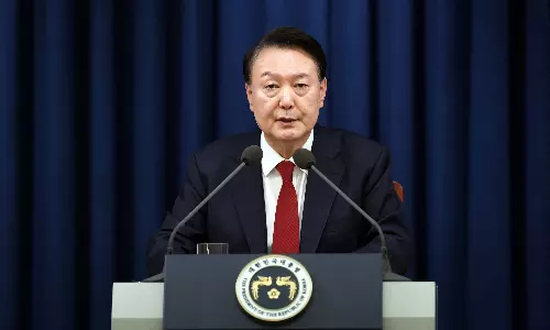South Koreas Justice Ministry imposes a travel ban on President Yoon over martial law South Koreas Justice Ministry imposes a travel ban on President Yoon over martial law
