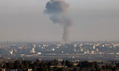 Middle East latest: Israeli strikes hit Gaza and also target suspected weapons sites in Syria Middle East latest: Israeli strikes hit Gaza and also target suspected weapons sites in Syria