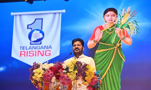 Telangana Talli Reflects Our Culture, Ethos: CM Telangana Talli Reflects Our Culture, Ethos: CM