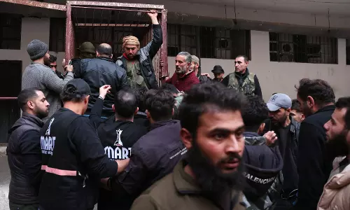 Lebanese released from Assad jail after 33 years given heros welcome