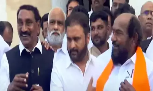 AP: NDA Rajya Sabha Candidates File Nominations