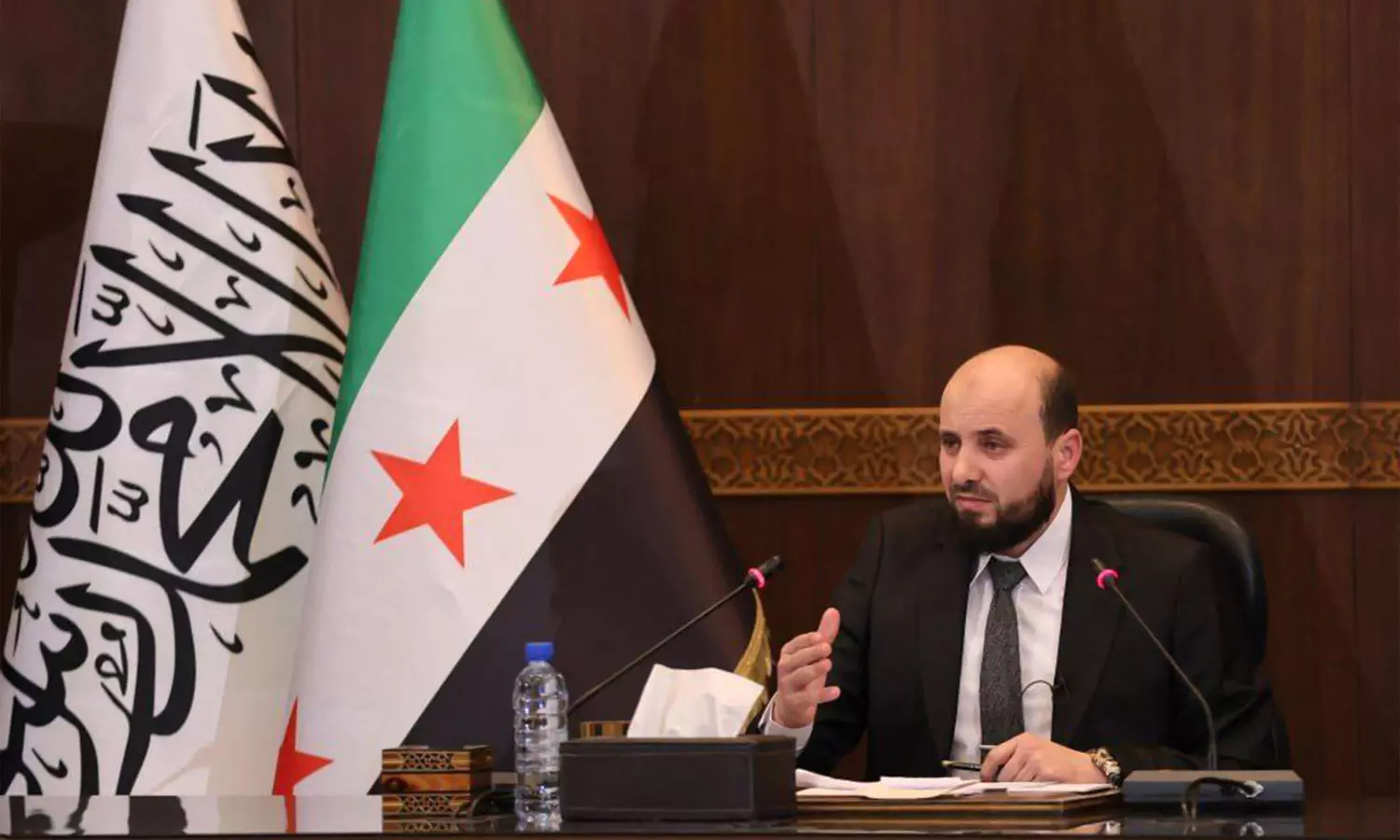 New Syria PM calls for stability and calm New Syria PM calls for stability and calm