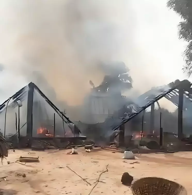 8 Hurt in Suryapet Fire Mishap 8 Hurt in Suryapet Fire Mishap