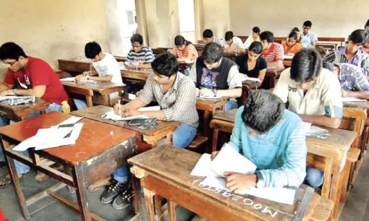 AP: 611 students absent on first day of Inter exams