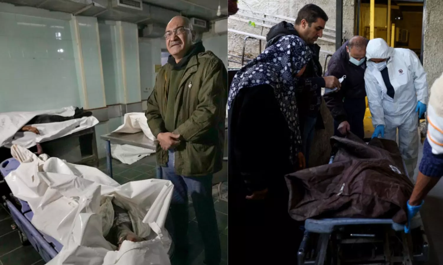 Families Identify Bodies of Detainees Killed Under Assad Regime in Damascus Morgue Families Identify Bodies of Detainees Killed Under Assad Regime in Damascus Morgue