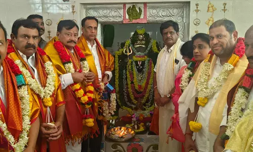 Anantapur: Sri Kashi Vishalakshi Idol Installation Ceremony in Siddharampuram