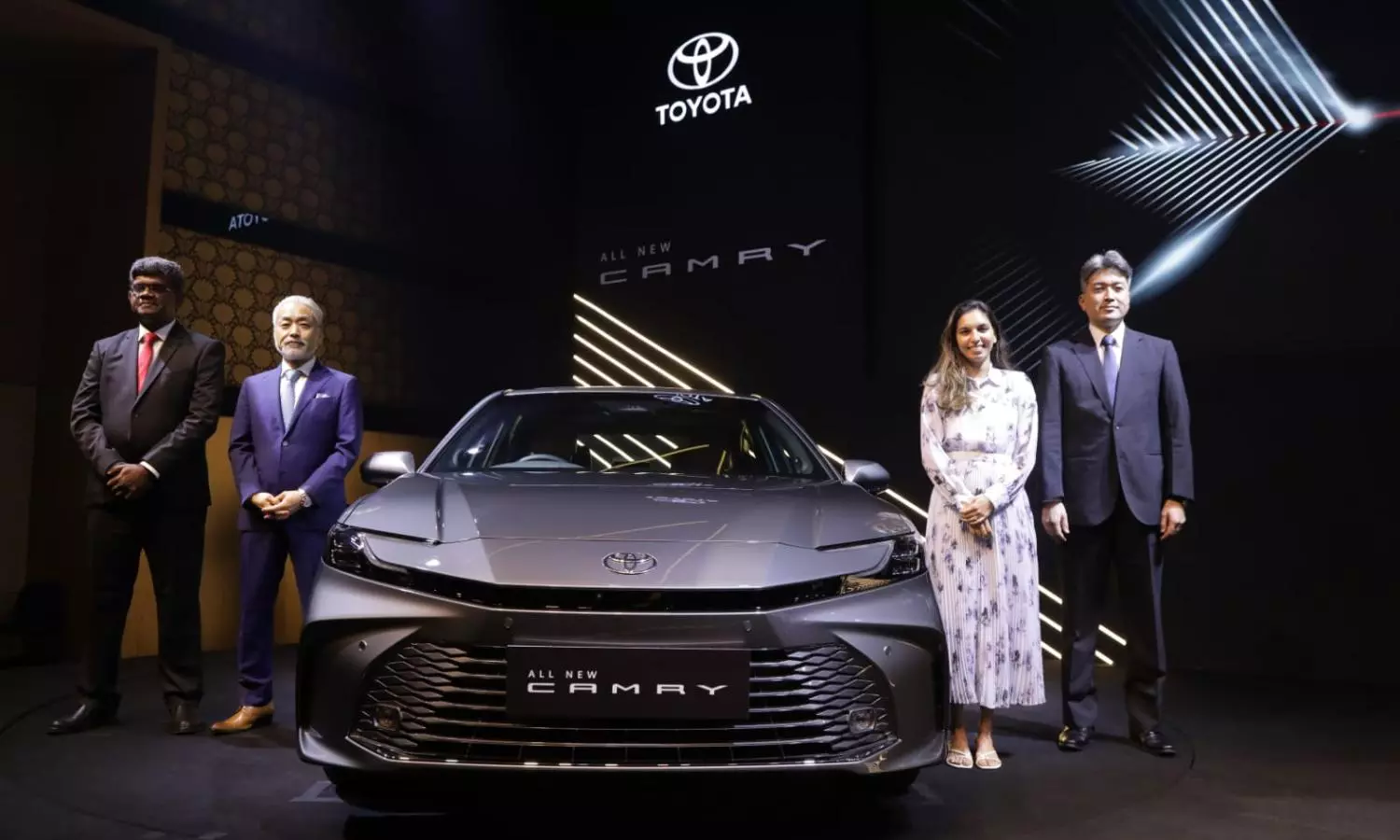 Toyota Kirloskar All-New Camry Hybrid Electric Vehicle Unveiled