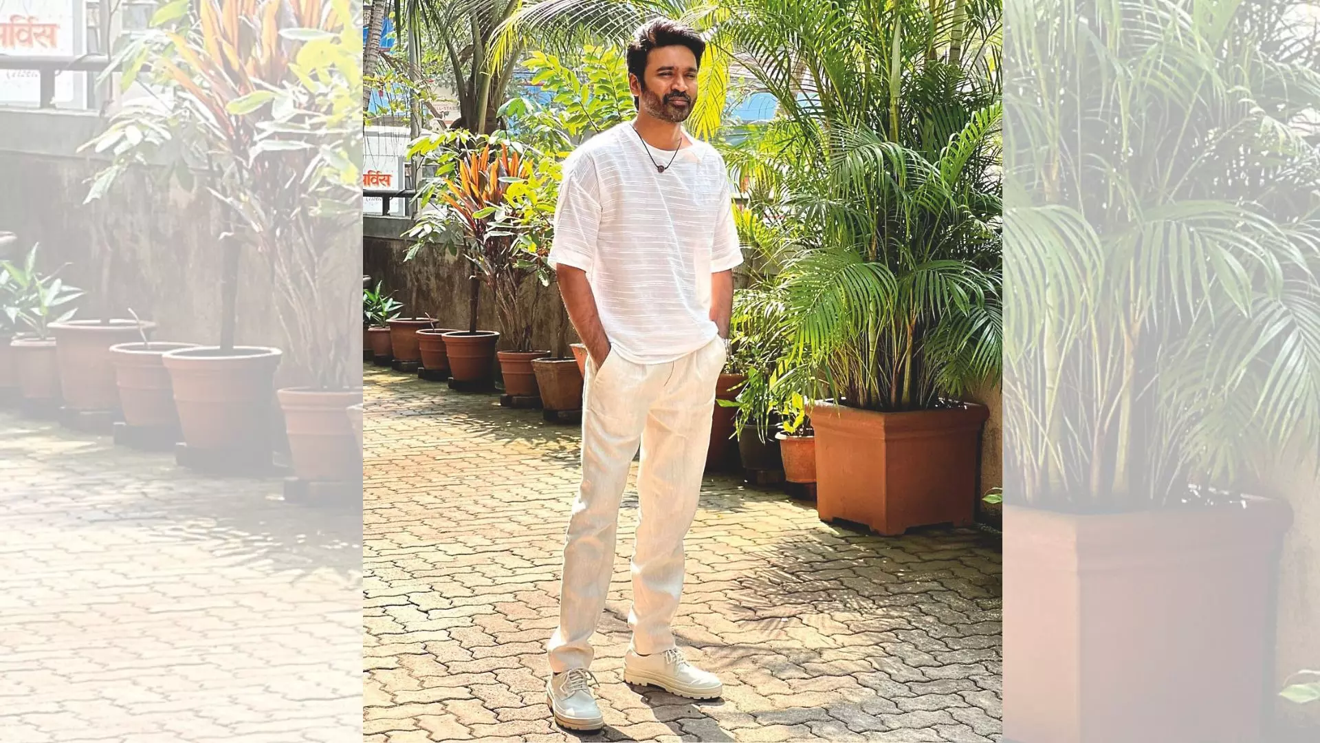 Dhanush unveils FL of GVP-Selva film Dhanush unveils FL of GVP-Selva film