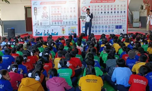 HMSI conducts Road Safety Awareness Campaign in Siddipet