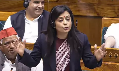 Mahuas remarks spark uproar in Lok Sabha