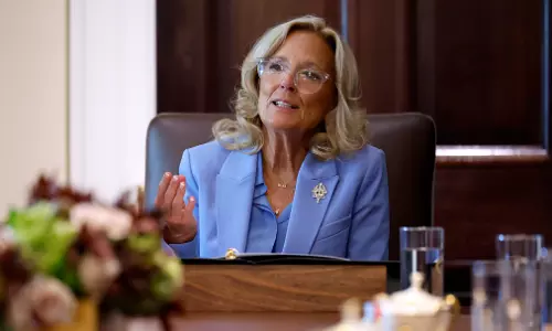 Children Correct Jill Biden at White House Christmas Event