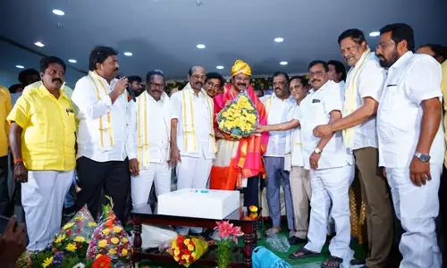 Gurumurthy assumes charge as chairman of Gowda corporation