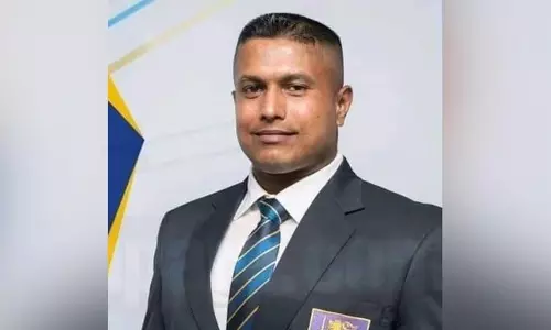 Nuwan Seneviratne Injured During Indian Team Practice